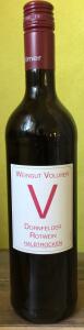 Dornfelder Rotwein halbtrocken Weingut Vollmer