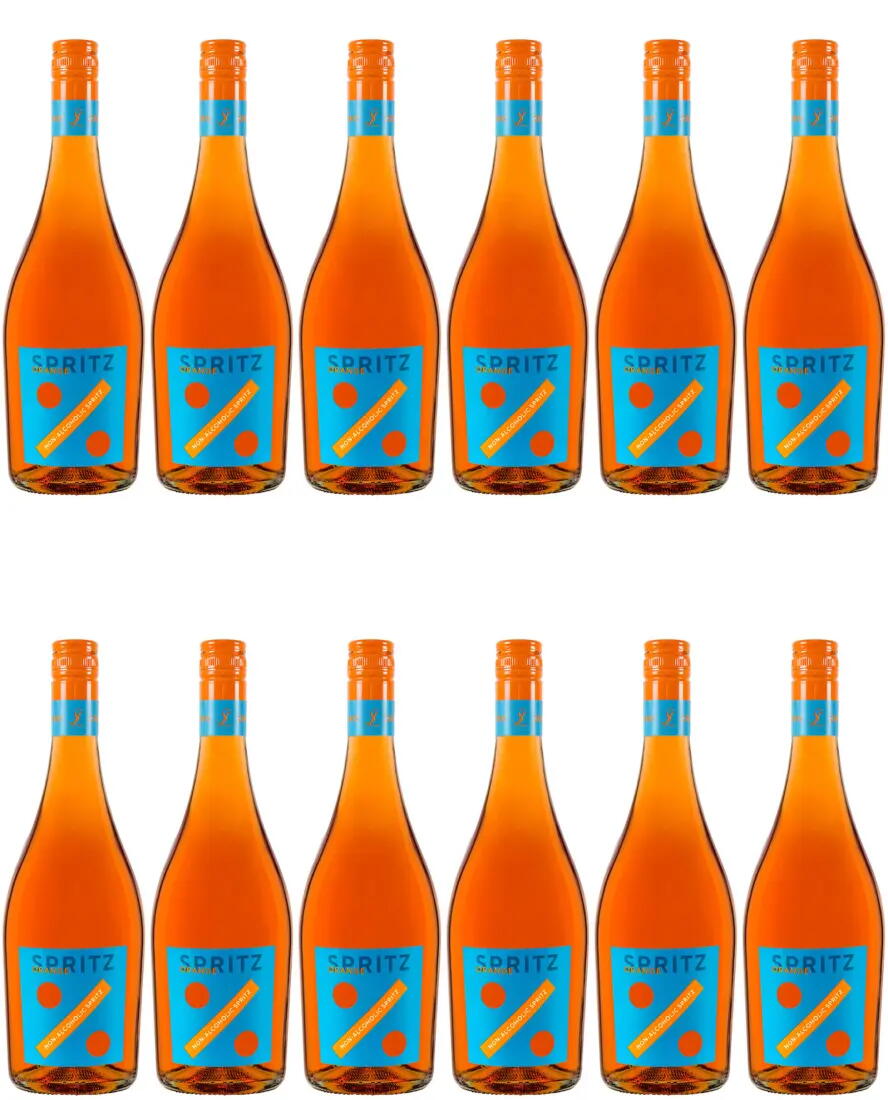 Sgarzi Spritz Orange Alkoholfrei - 12er Sparpaket 