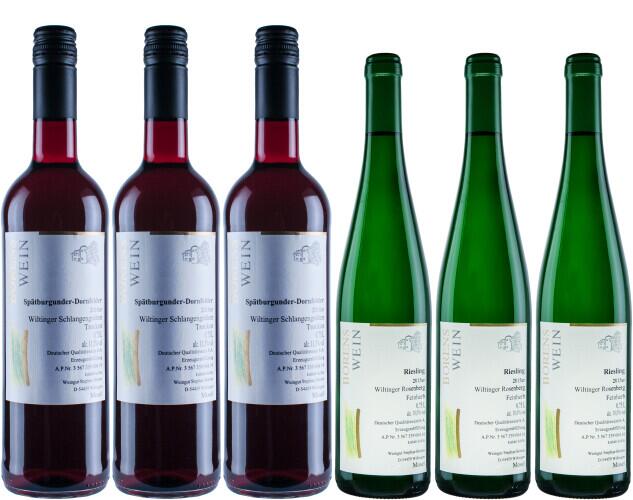 Rotwein / Riesling Auswahl 2022er