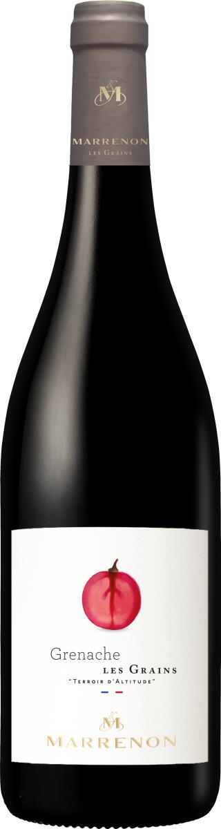 2024 IGP Méditerranée "Les Grains" Grenache, rot, 0,75l