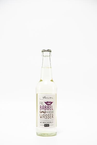  Fräulein Babbel & Herr Wasser | Weinschorle weiß