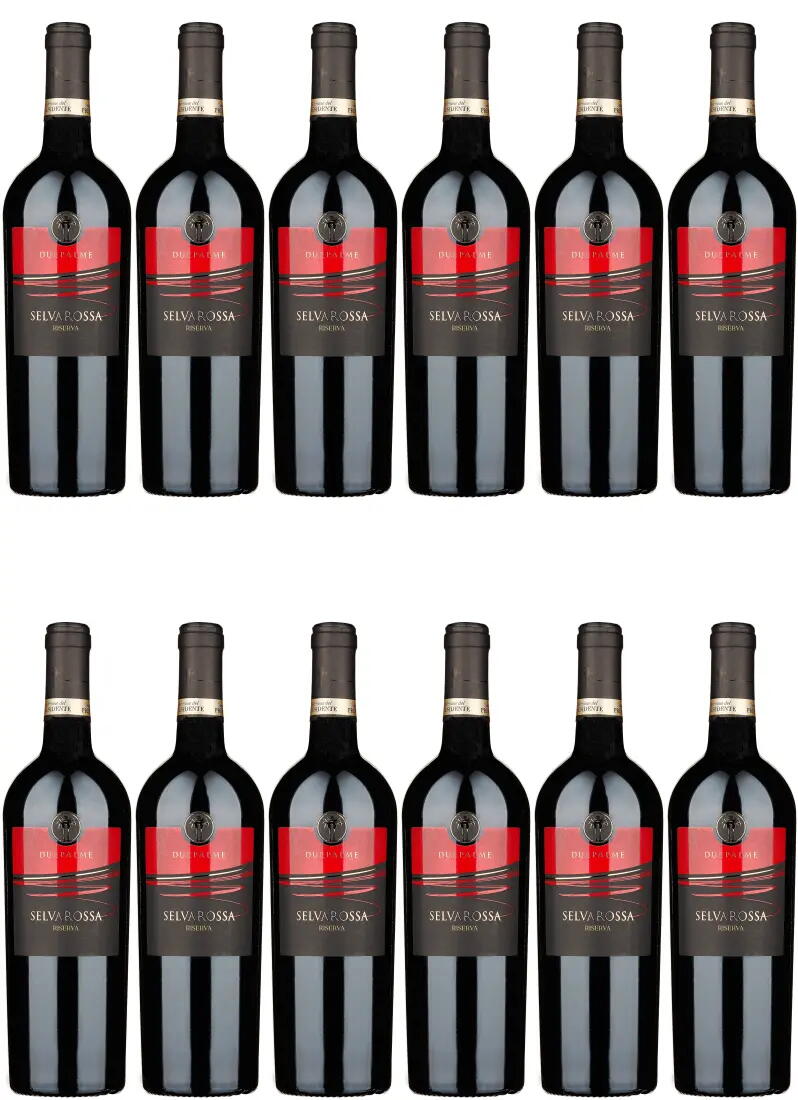 Cantine Due Palme Salice Salentino Rosso Riserva Selvarossa - 12er Sparpaket