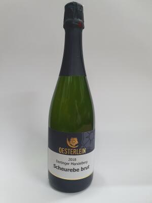 2018er Dertinger Mandelberg Scheurebe Sekt brut 