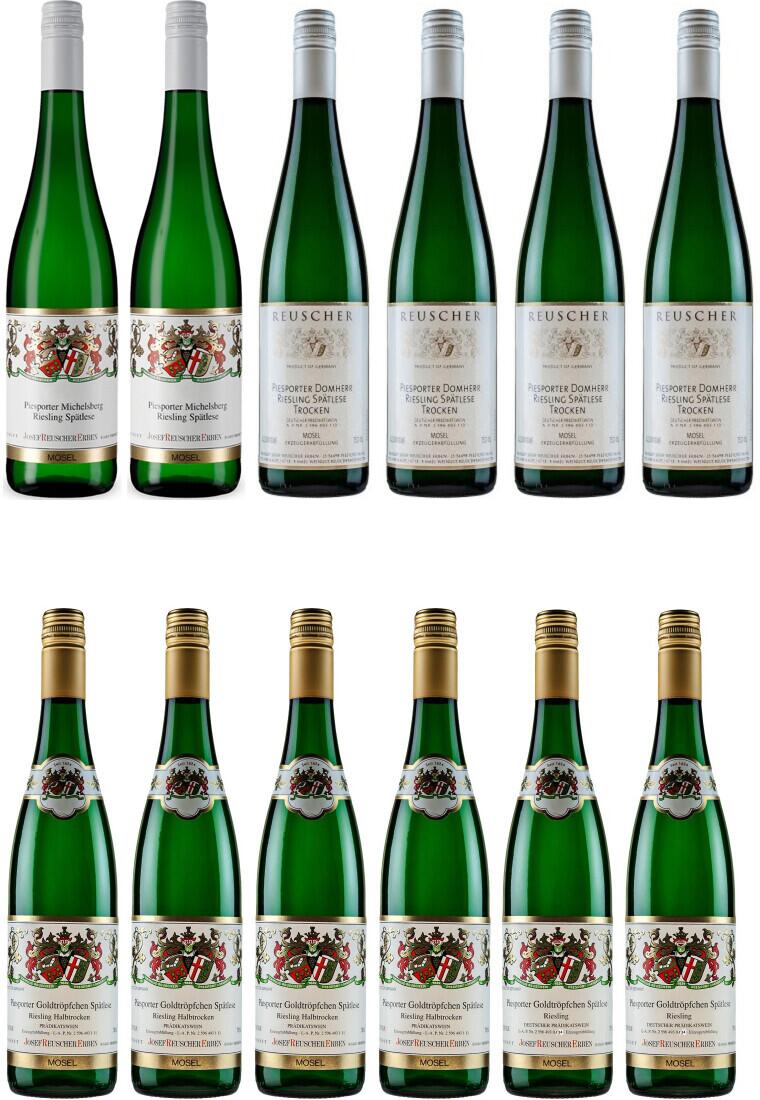 Probierpaket 12 Flaschen 2022 Piesporter Riesling 