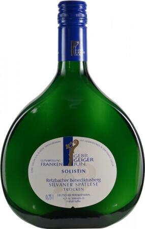 2023 Solistin Silvaner Spätlese trocken Retzbacher Benediktusberg