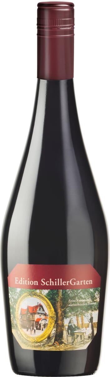 Edition Schillergarten Rotwein QbA Sachsenflasche