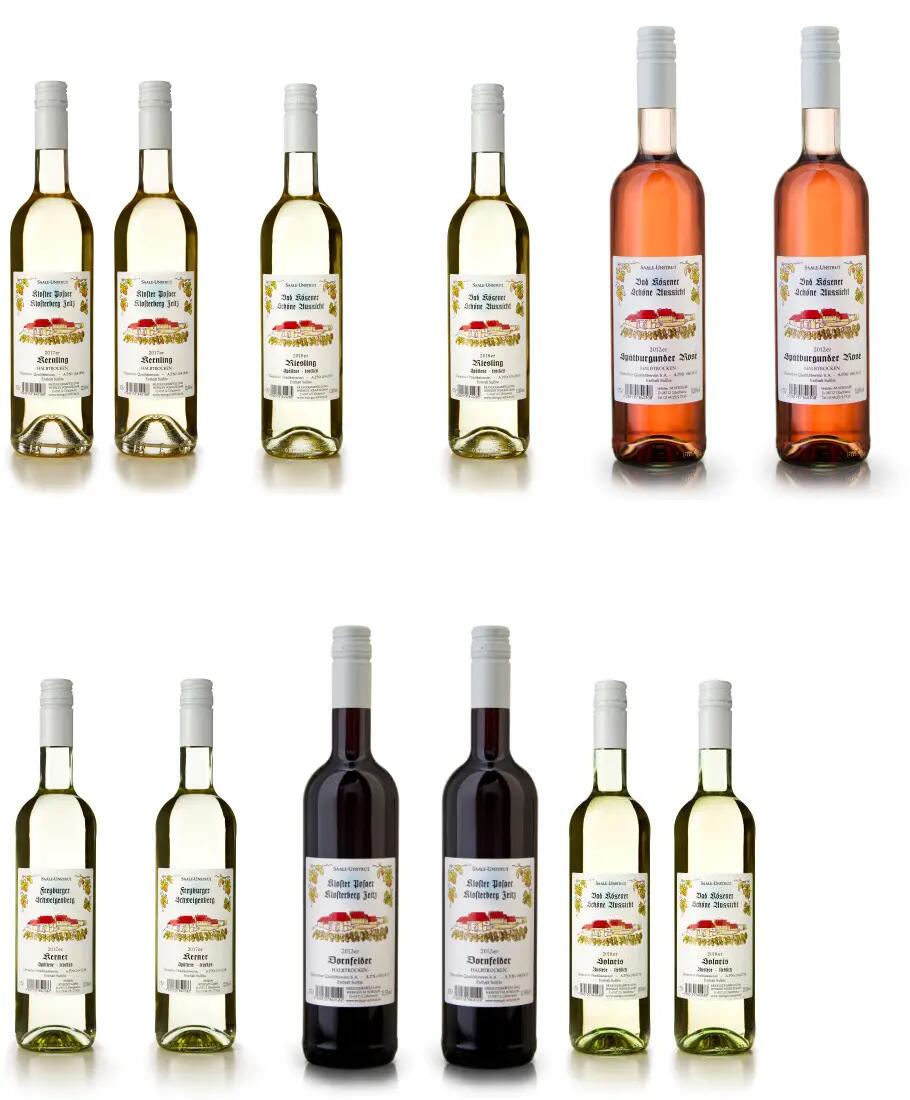 Probierpaket halbtrocken 12er