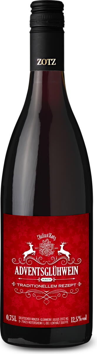ADVENTSGLÜHWEIN -ROT-