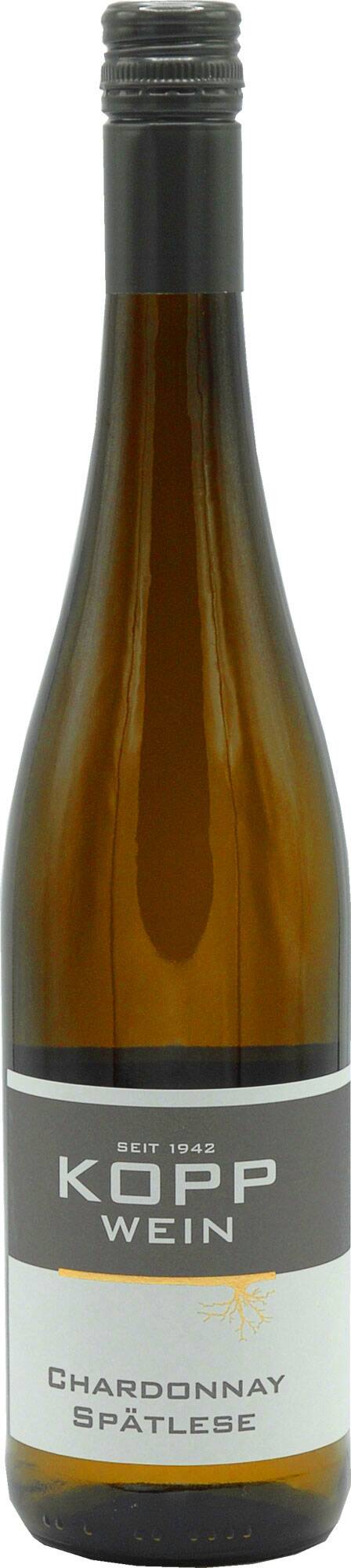 Gutsabfüllung Weingut Kopp Pfalz 21er Chardonnay Qualitätswein feinherb Prädikatswein
