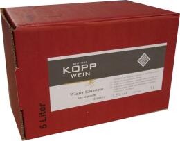 Bag in Box: 5 Liter roter Winzerglühwein aus der Spätburgunder Rebe Weingut Kopp GmbH