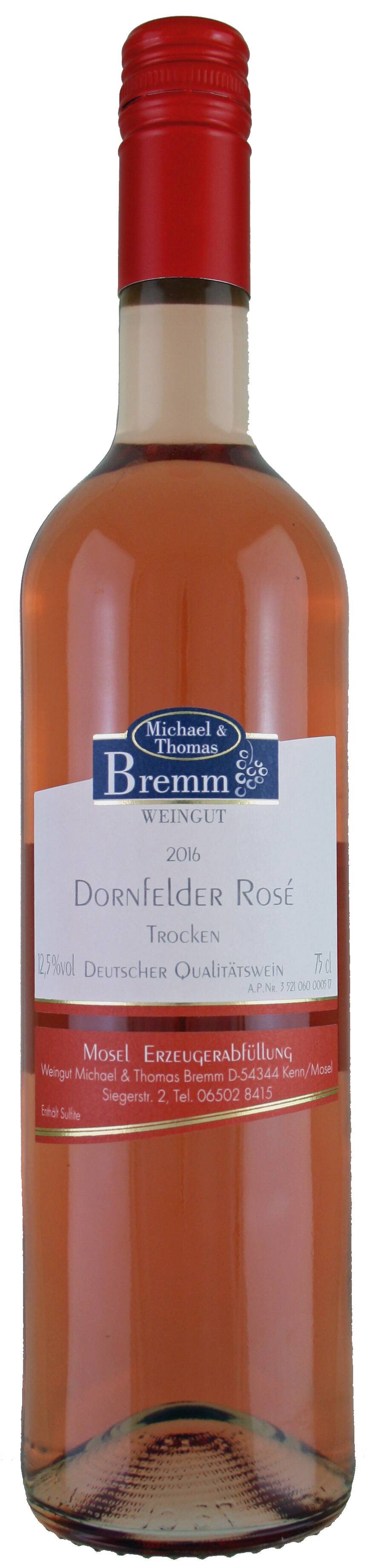 2020 Dornfelder Rosé trocken Weingut Bremm