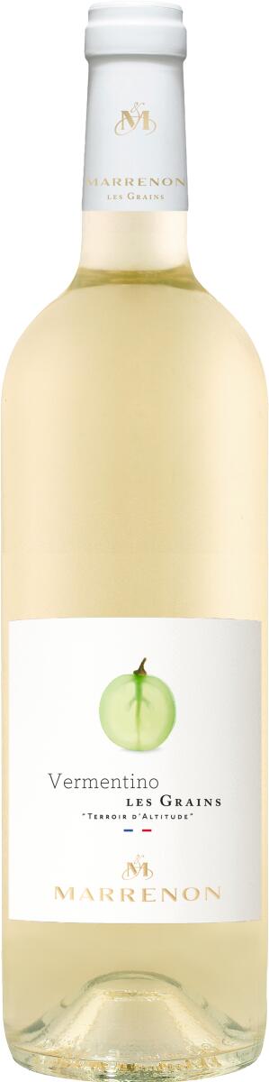 2024 IGP Méditerranée "Les Grains" Vermentino, weiß, 0,75l