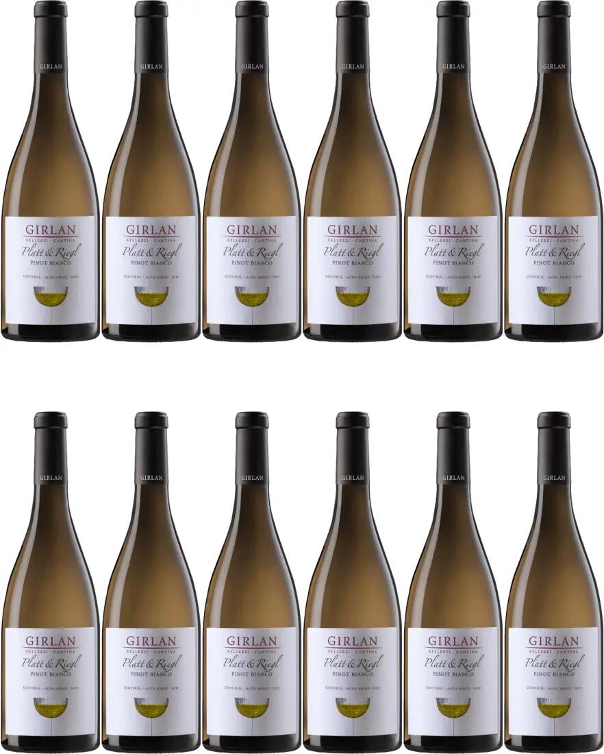 Kellerei Girlan Pinot Bianco DOC Platt & Riegl - 12er Sparpaket