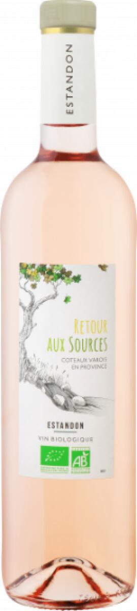 Estandon Retour aux Sources, Coteaux Varois en Provence, rosé Bio