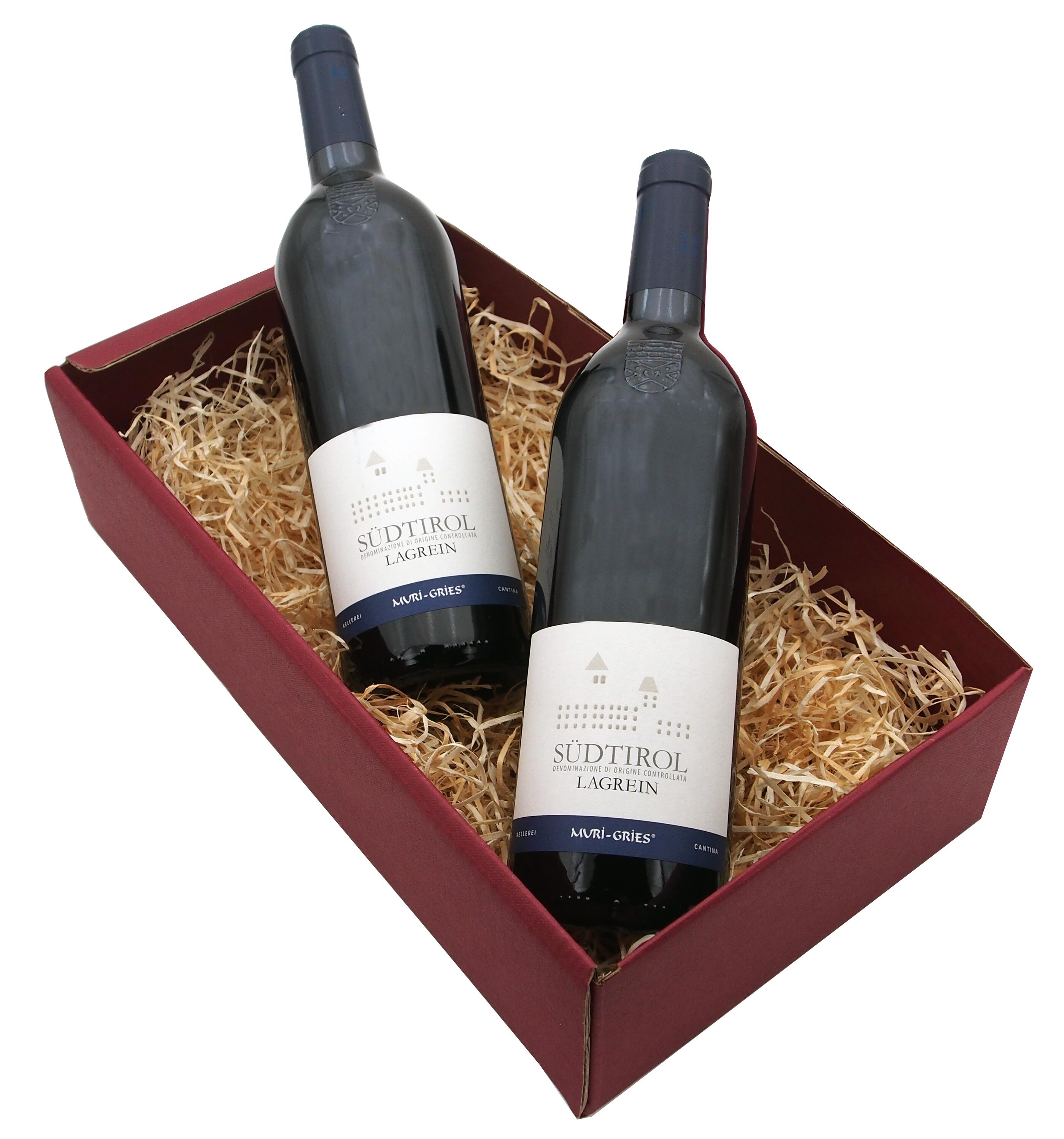 Weinpräsent Klosterkellerei Muri Gries Südtiroler Lagrein (2x)