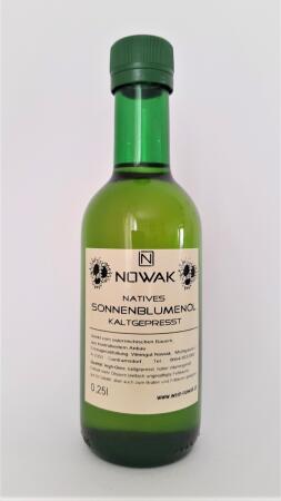 Sonnenblumenöl Nativ