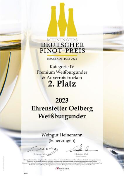 2023 Ehrenstetter Ölberg Weißburgunder 
