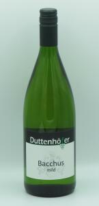 2022 Bacchus QbA. mild Hubertus Duttenhöfer