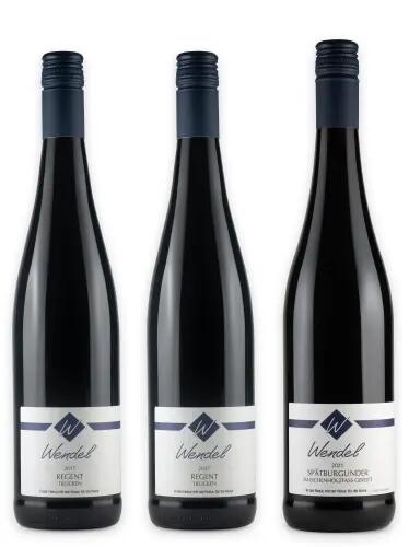 Rotweine trocken 3 Flaschen