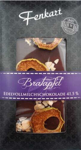 Bratapfel Edelvollmichschokolade 41,5 %