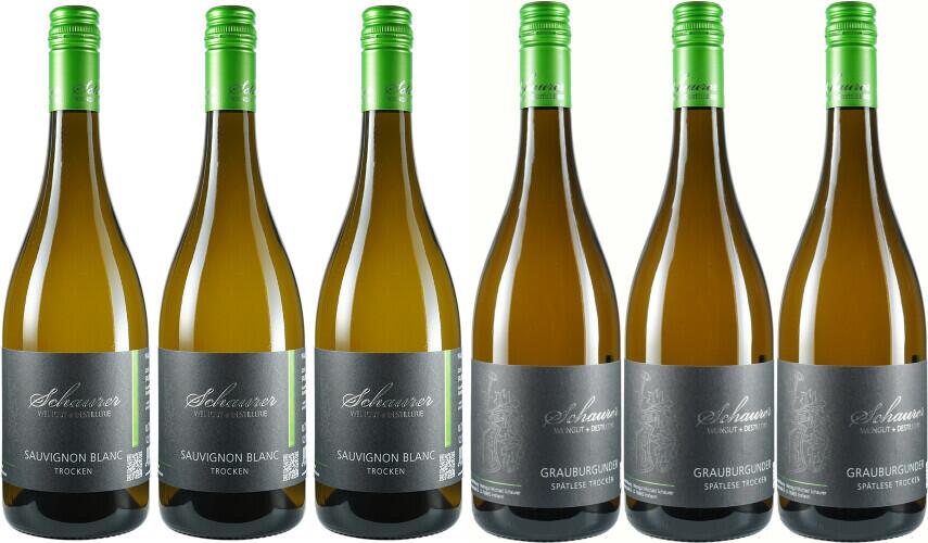 Sommer  Mix Paket  ☀️Sauvignon Blanc trocken/ Grauburgunder trocken