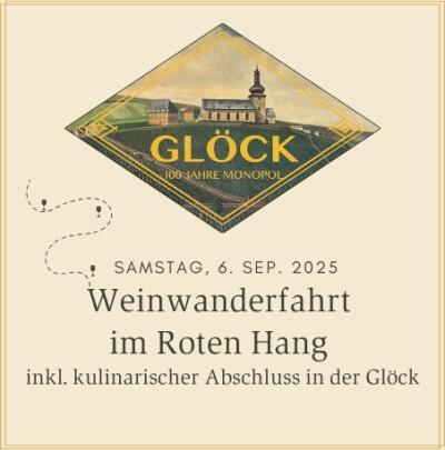 Ticket "Weinwanderfahrt im Roten Hang"  6. September 2025