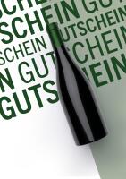 Gutschein 75 € Flaschenmotiv