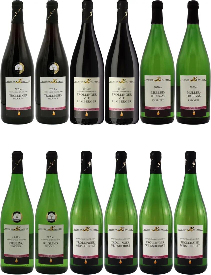 "Kennenlern-Paket" 12er-Paket  1,0L-Flaschen