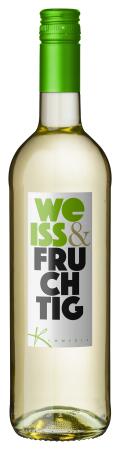 2022  weiß&fruchtig Weißwein-Cuvée 0,75L Privatkellerei Kümmerle vegan