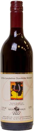 2017 Dornfelder Rotwein QbA. - feinherb