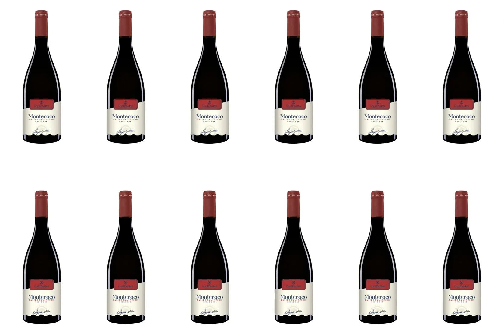 Due Palme Salice Salentino DOP Montecoco 12er Sparpaket 