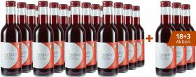18 + 3 Merlot Glühwein rot in 0,25 ltr. Flaschen Weingut Volker Barth