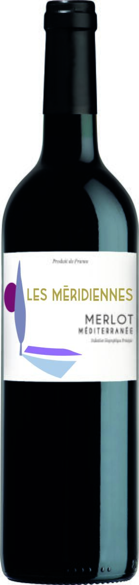 ohne Méditerranée Les Méridiennes "Merlot", rot, 0,75l