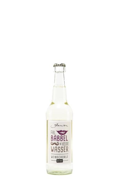 Fräulein Babbel & Herr Wasser | Weinschorle weiß