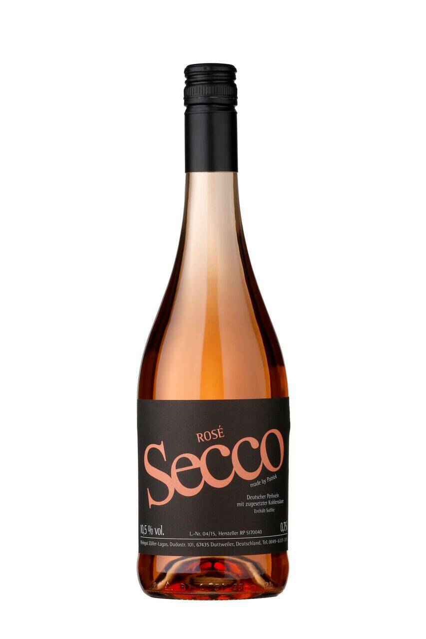 Secco Rosé made by Patrick
