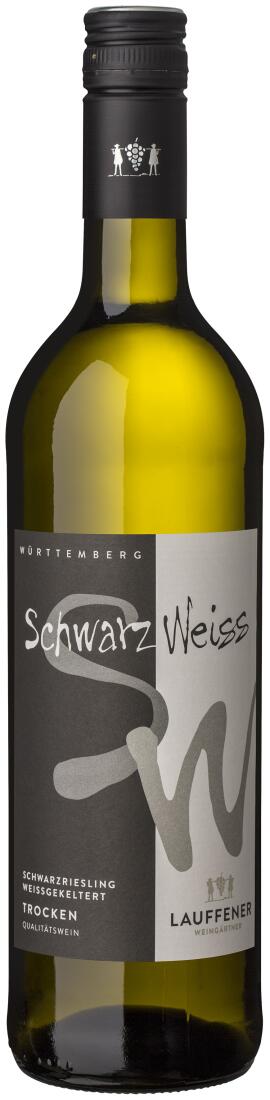 LA SR WÜ Schwarz/Weiß QbA 0,75l trocken