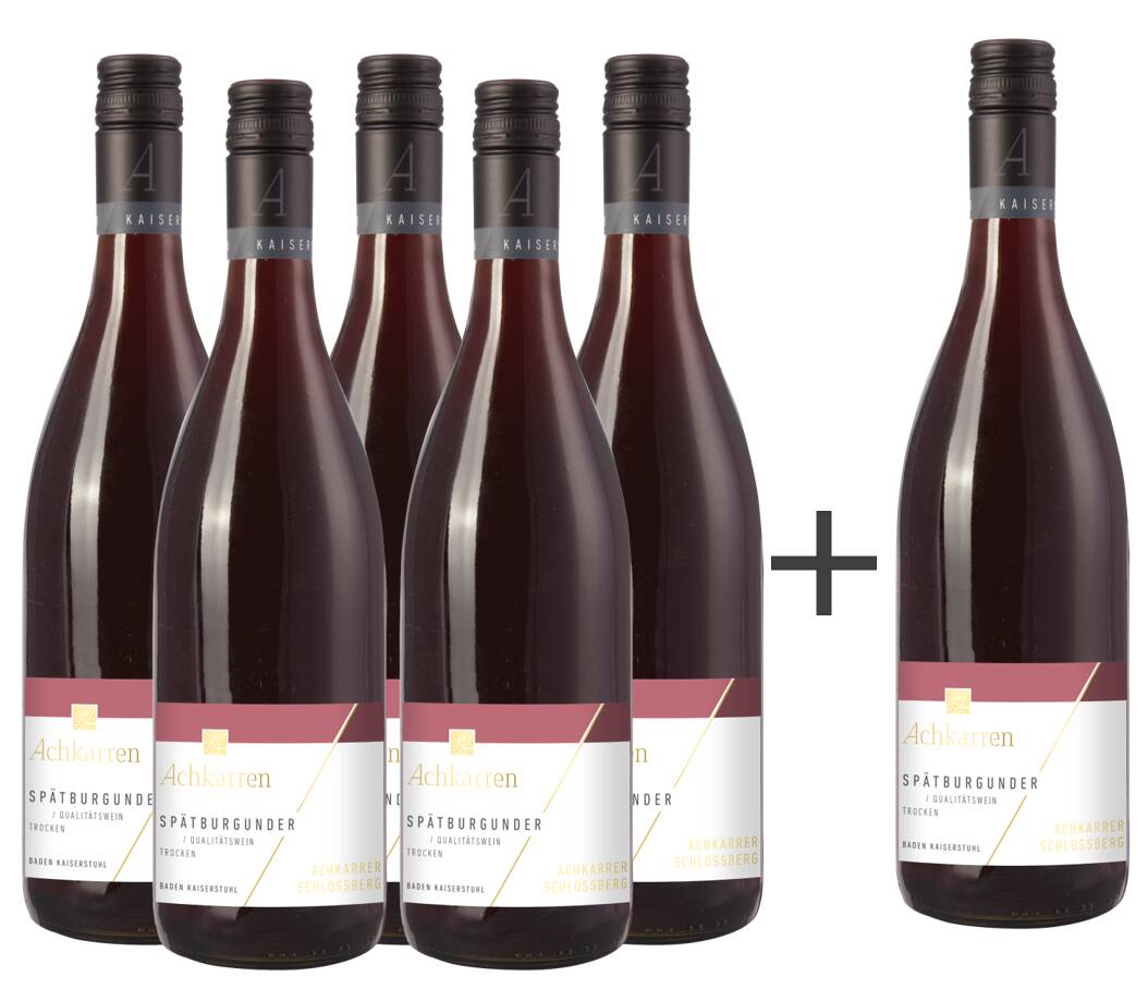 5+1 Spätburgunder Qualitätswein trocken Schlossberg