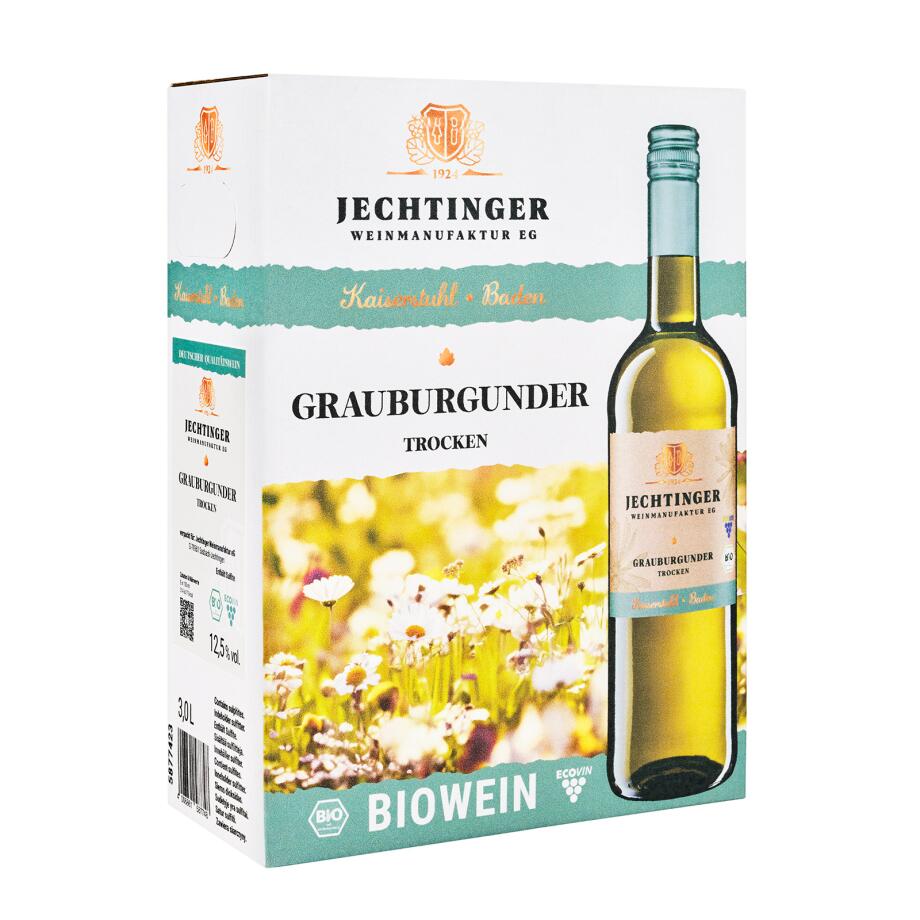 BIO Grauburgunder QbA trocken  Bag in Box