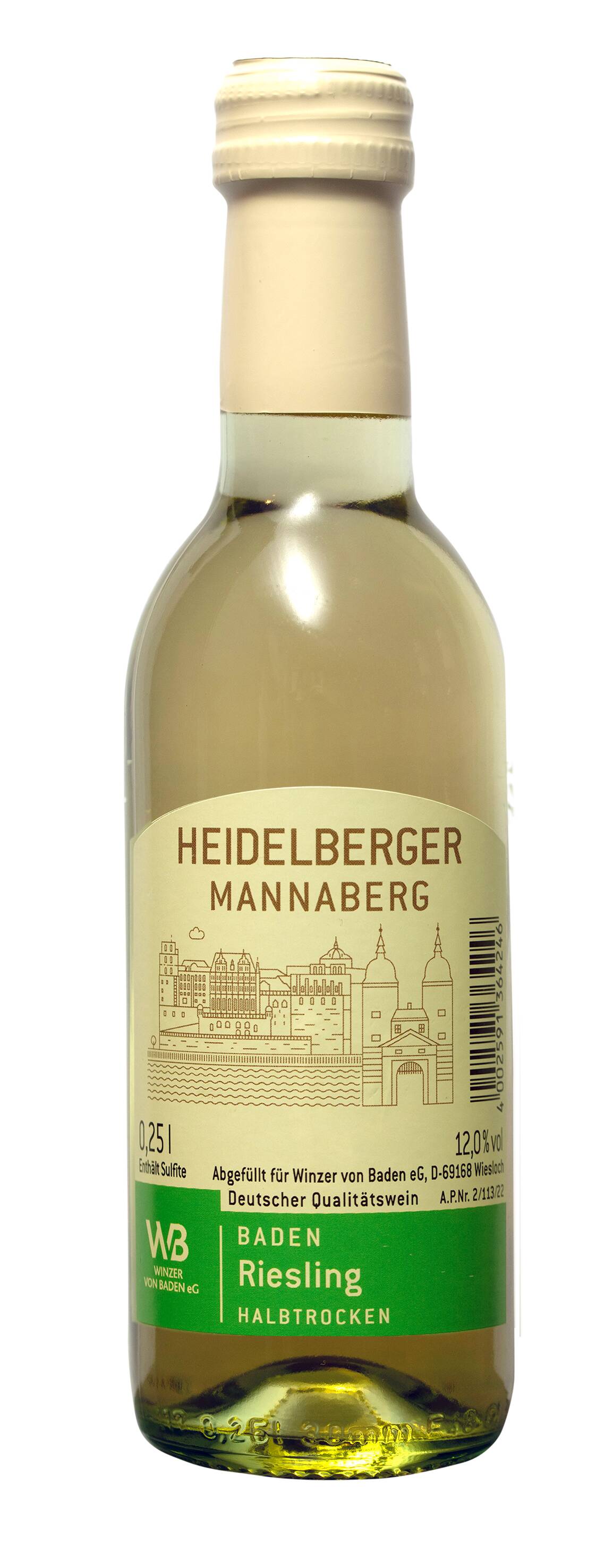 Heidelberger Mannaberg Riesling Weinmini
