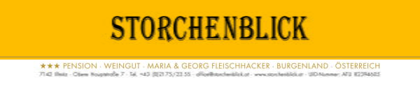 Pension & Weingut Storchenblick