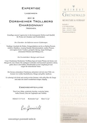 2019 Dorsheimer Trollberg Chardonnay