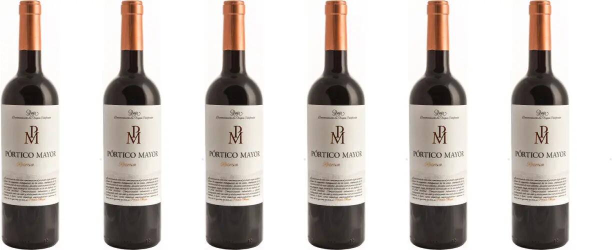 Bodegas Alconde Rioja Reserva DDOC Portico Mayor 6er Sparpaket