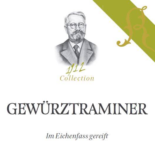 ´Eichenholzfass` Gewürztraminer Collection 1912
