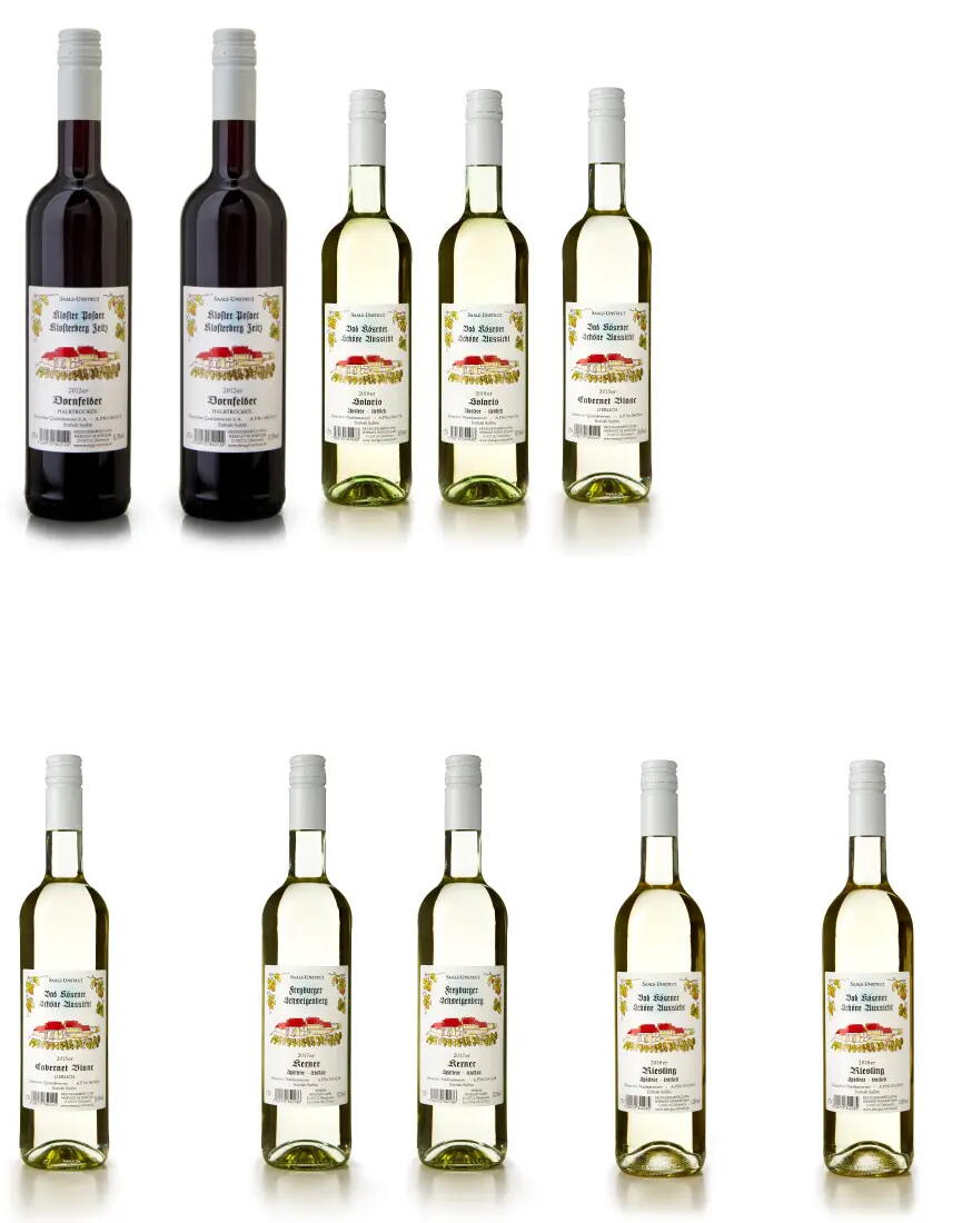 Probierpaket halbtrocken 12er