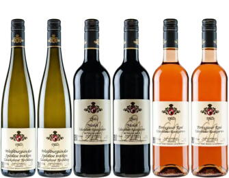 Nr. 4 a - Weiß - Rose - Rot - Trocken