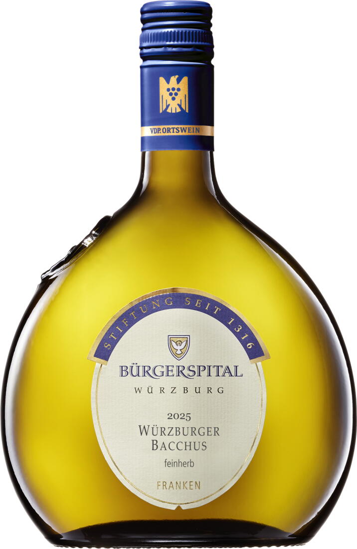 2025 Würzburger Bacchus Qualitätswein feinherb